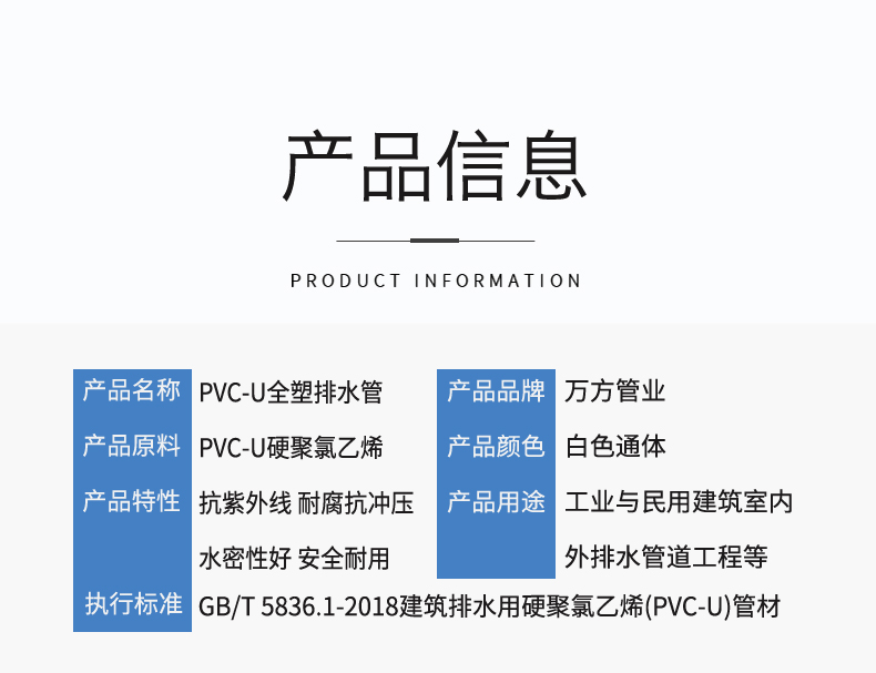 安徽萬方管業集團,PE管、MPP管、PVC管、PE給水管等管材